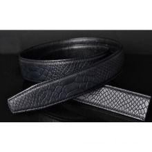 Top quality automatic Men's leather belt no buckle